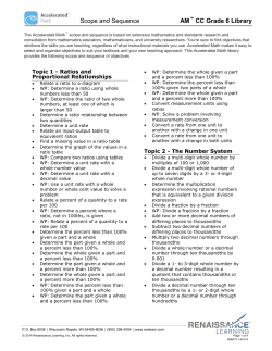Grade 6 - Renaissance