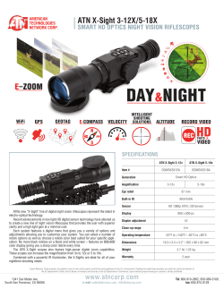 ATN X-Sight 3-12X/5-18X