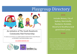 Playgroup Directory