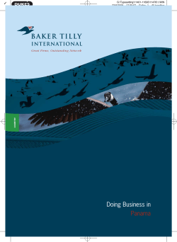 Doing Business in Panama