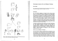 this PDF file - Lithics &ndash; The Journal of the Lithic Studies