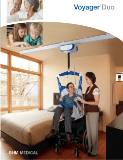 BHM Medical Hoists - V5 Voyager Duo Ceiling