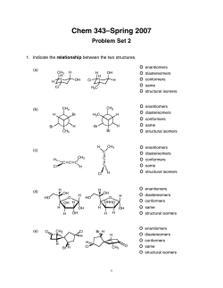 Chem 343&ndash;Spring 2007