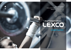 Lexco Strength Catalog