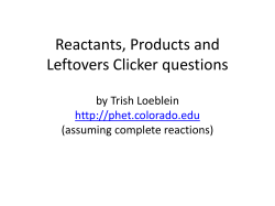 LR_Clicker Questions Review