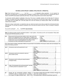 (English) - World Justice Project
