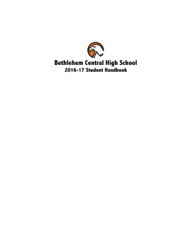 Bethlehem Central High School - Bethlehem Central School District