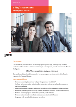 Chief Accountant