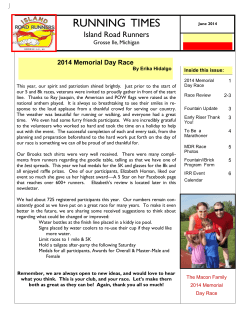 Running Times June 2014