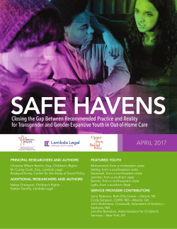 Safe Havens - Lambda Legal
