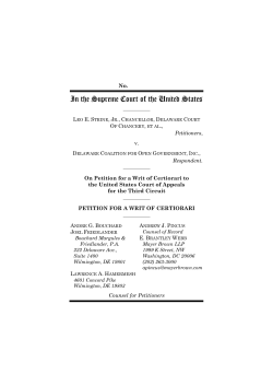 In the Supreme Court of the United States
