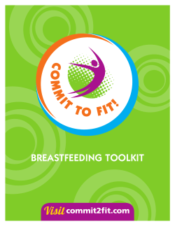 breastfeeding toolkit - Greater Flint Health Coalition