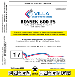 ronsek 600 fs