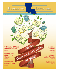 20 years - Louisiana Association of Public Charter Schools