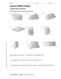 Lesson 8 Skills Practice