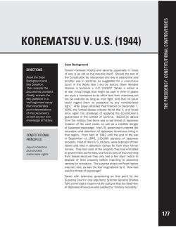 korematsu vus (1944) - Bill of Rights Institute