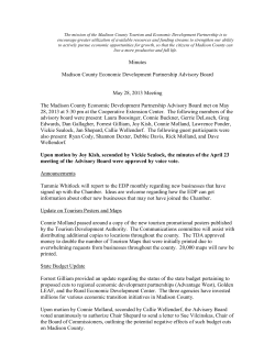 Minutes - May 28, 2013