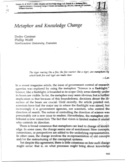 Metaphor and Knowledge Change