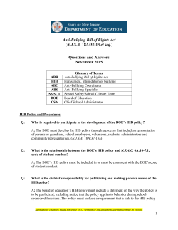 Anti-Bullying Bill of Rights Act