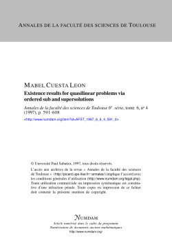 Existence results for quasilinear problems via ordered