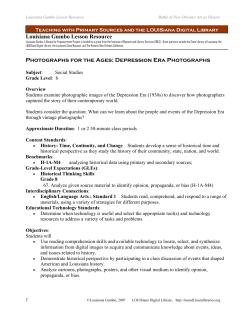 Louisiana Gumbo Lesson Resource