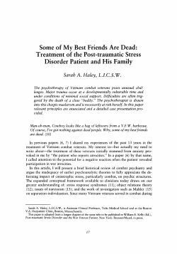 Some of My Best Friends Are Dead: Treatment of the Post