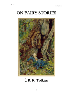 On Fairy Stories - Brainstorm Services