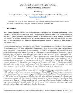 Interaction of neutrons with alpha particles: A