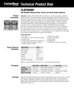 FlintBond Trowel Grade