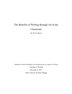 The Benefits of Writing through Art in the Classroom