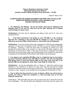 340.98 KB - Telecom Regulatory Authority of India