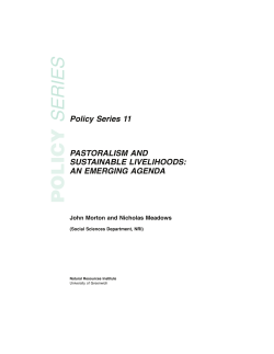 Pastoralism - Food and Agriculture Organization of the United