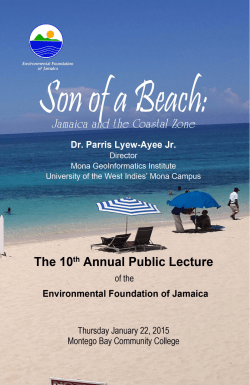 here - The Environmental Foundation of Jamaica