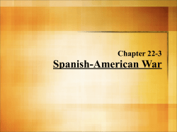 Spanish-American War Propaganda and Yellow Journalism
