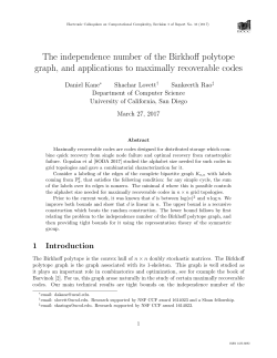 The independence number of the Birkhoff polytope graph, and