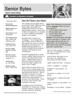 Senior Bytes November 2013 Fiber and pumpkin.pub (Read