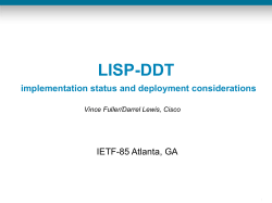 LISP-DDT