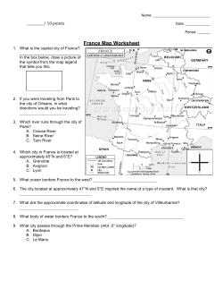 1-4-17_HW-France Map Worksheet