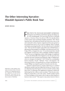 The Other Interesting Narrative