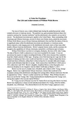 A Voice for Freedom: The Life and Achievements of - E