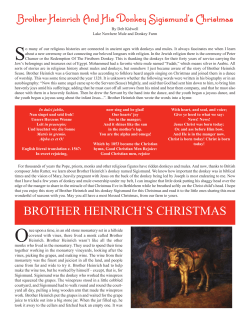 Brother Heinrich - Western Mule Magazine