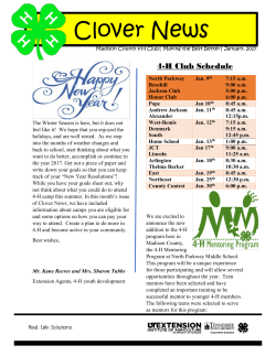 January 2017 Newsletter - University of Tennessee Extension