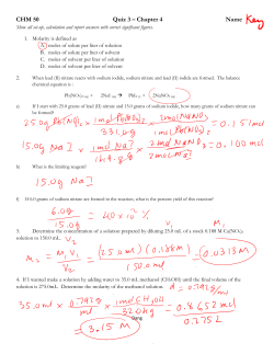 CHM 50Quiz 3-Chapter 4key