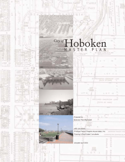 Hoboken Master Plan - City of Hoboken, NJ
