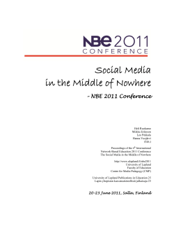 Social Media in the Middle of Nowhere