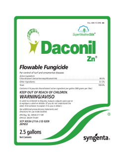 Flowable Fungicide 2.5 gallons