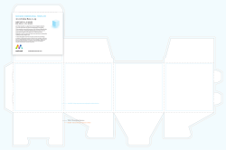 MOHAWK DIMENSIONAL TEMPLATE 4 x 4 Cube Box, 1-up