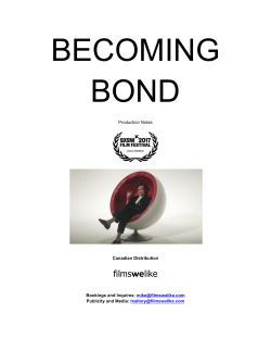 Press Kit - Films We Like