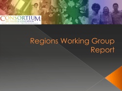 2009 Regions Report - Consortium of Higher Education LGBT