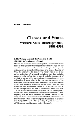 Classes and States - Studies in Political Economy